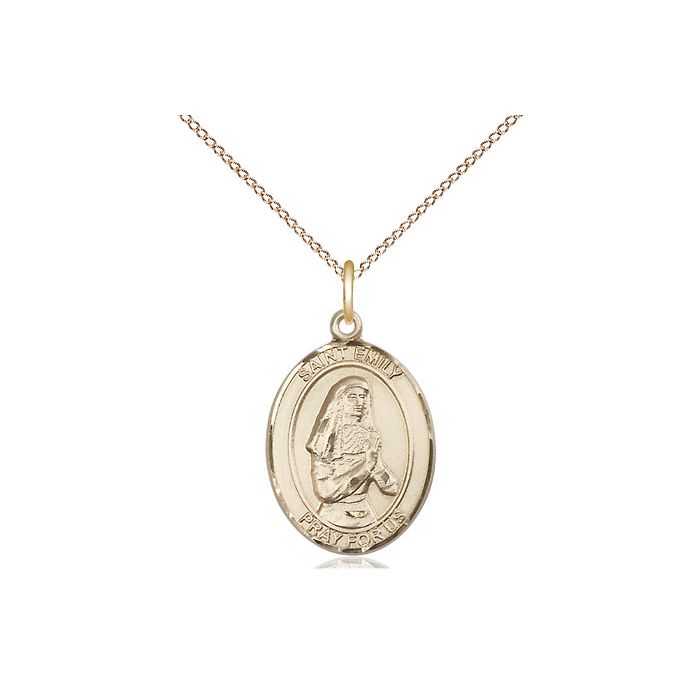 St. Emily de Vialar Medium Pendant