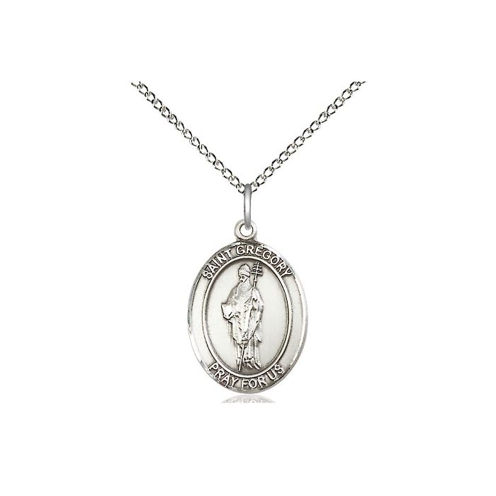 St. Gregory the Great Medium Pendant