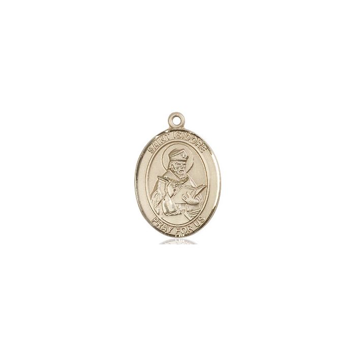 St. Isidore of Seville Medium Pendant
