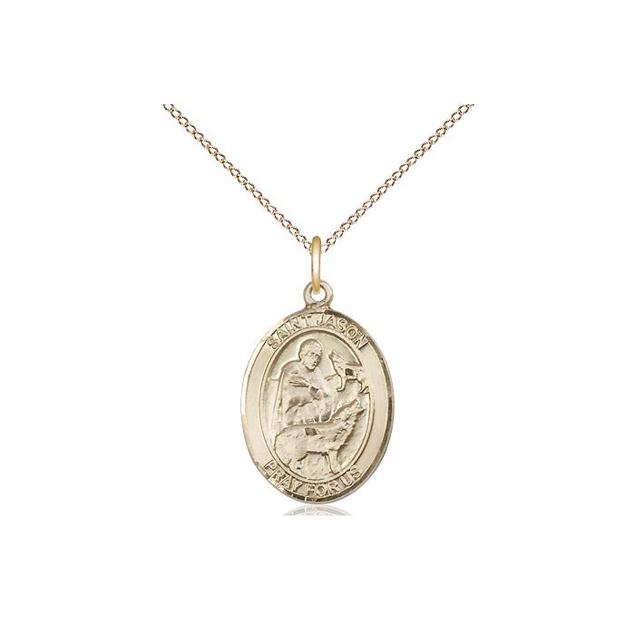 St. Jason Medium Pendant