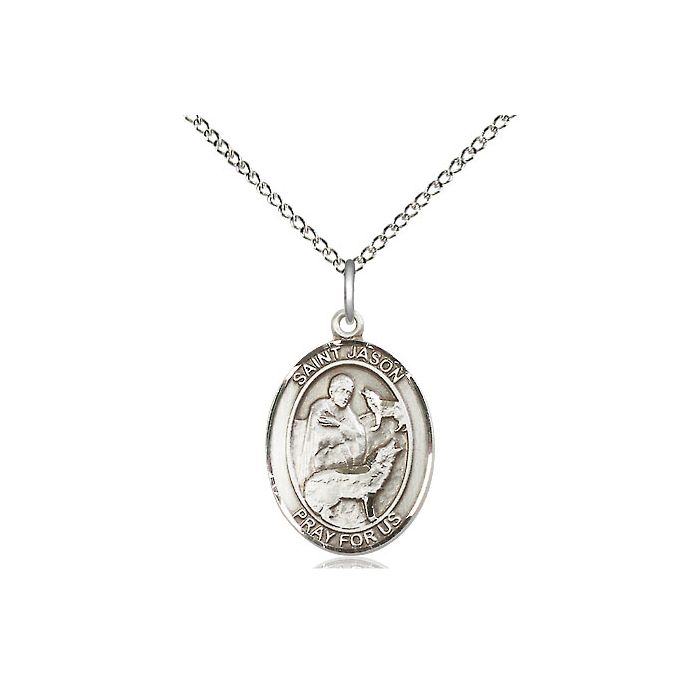St. Jason Medium Pendant