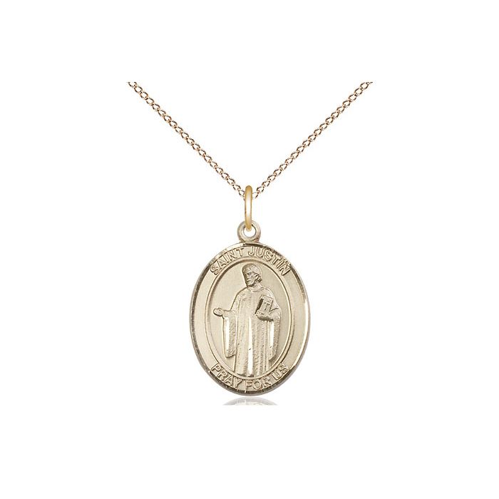 St. Justin Medium Pendant