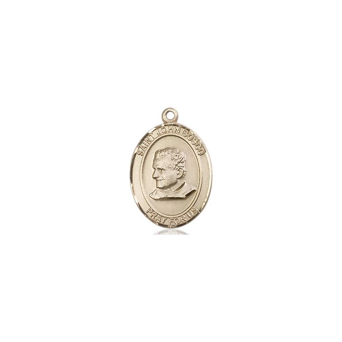 St. John Bosco Medium Oval Pendant