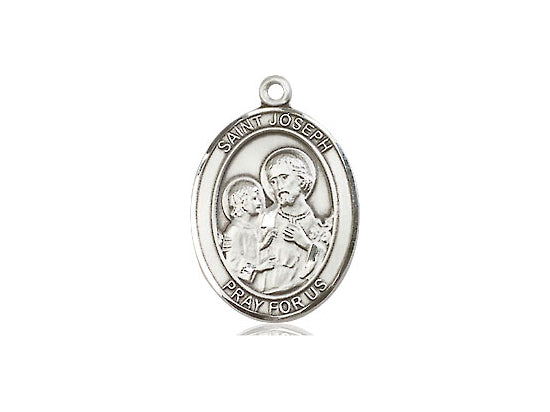 Sterling Silver St. Joseph Oval Medal