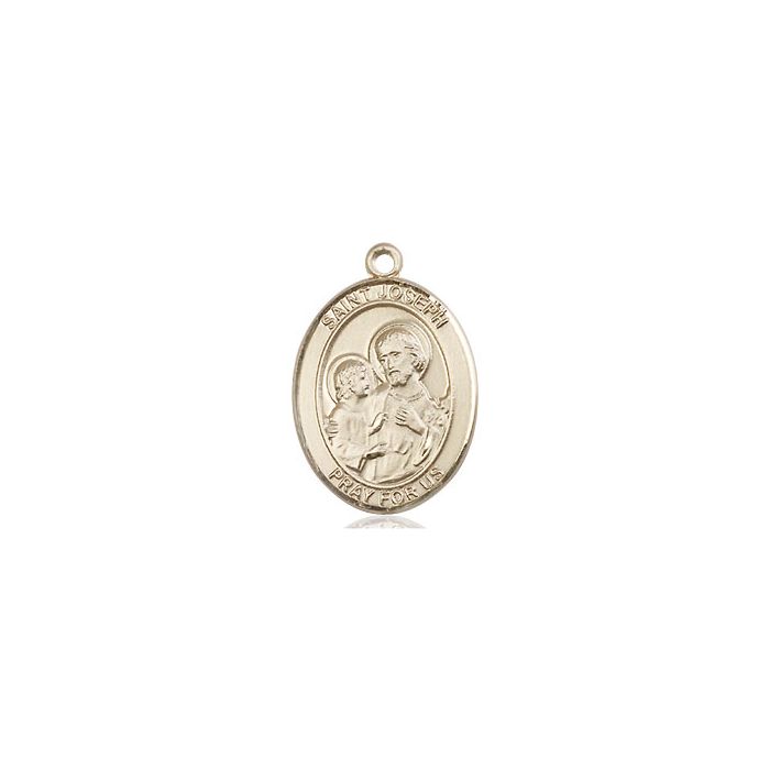 St. Joseph Medium Oval Pendant
