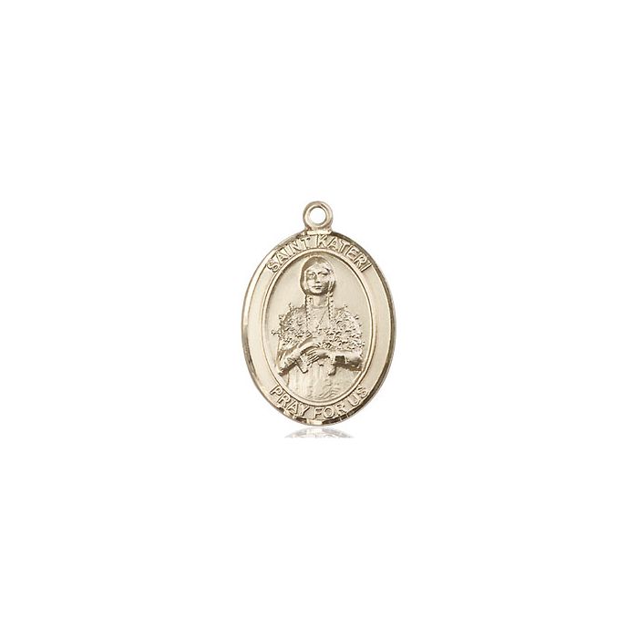 St. Kateri Medium Pendant