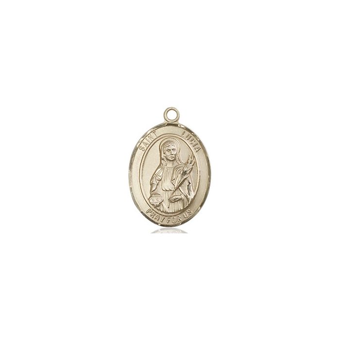St. Lucia of Syracuse Medium Pendant