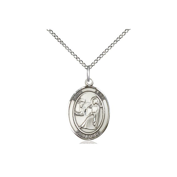 St. Luke the Apostle Medium Pendant