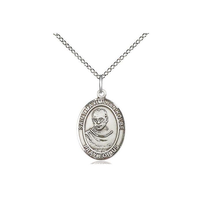 St. Maximilian Kolbe Medium Pendant