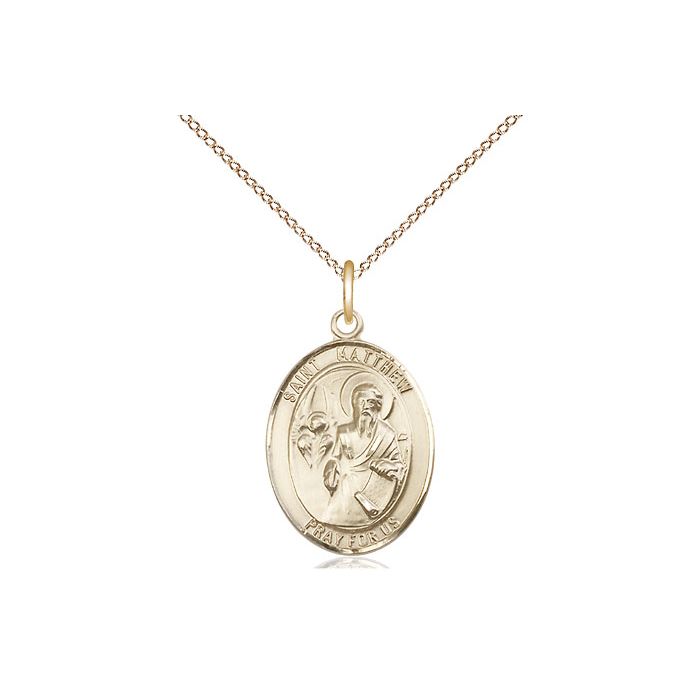 St. Matthew the Apostle Medium Pendant