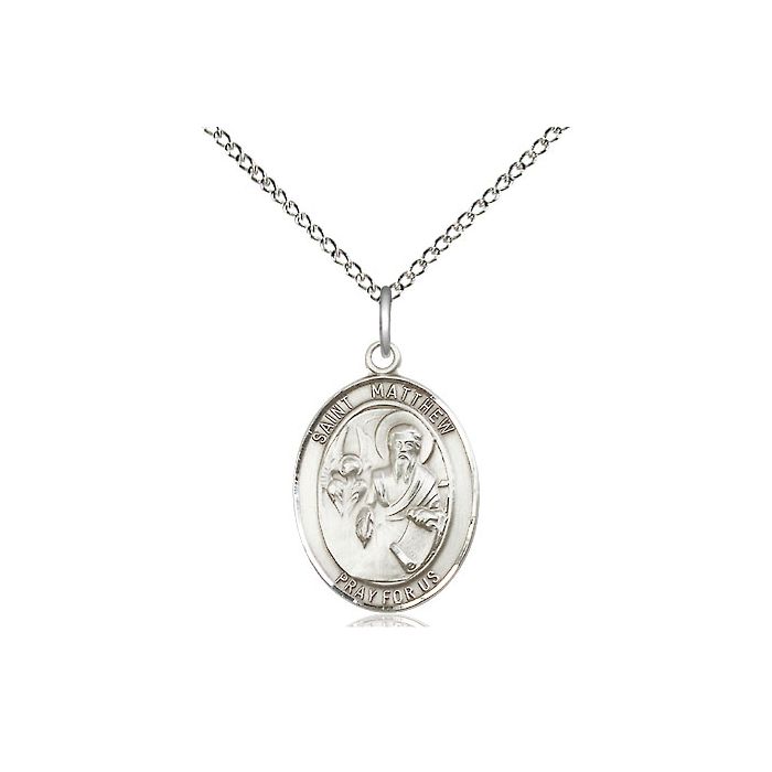 St. Matthew the Apostle Medium Pendant