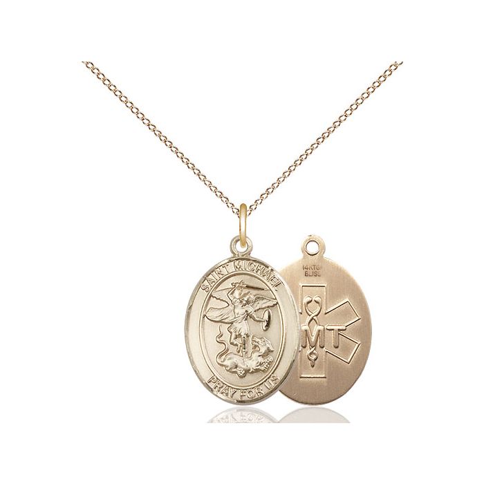 St. Michael - EMT Medium Pendant