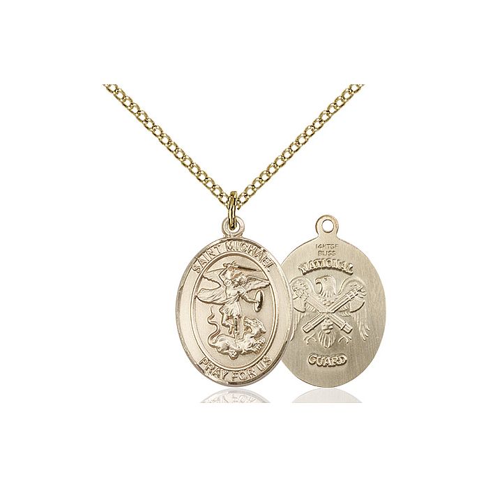 St. Michael - National Guard Medium Pendant