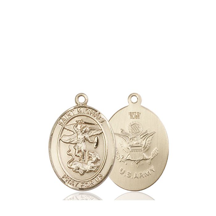 St. Michael - Army Medium Pendant