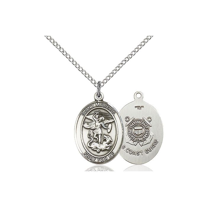 St. Michael - Coast Guard Medium Pendant