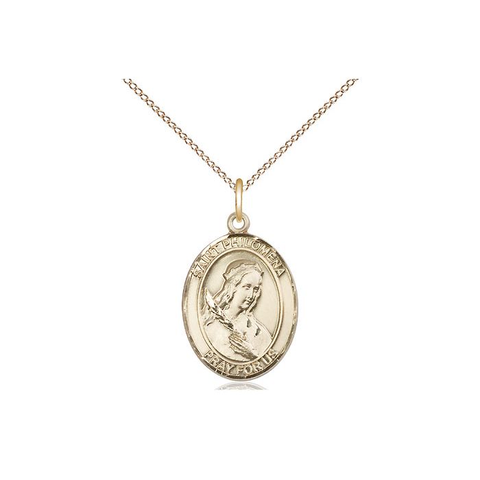St. Philomena Medium Pendant