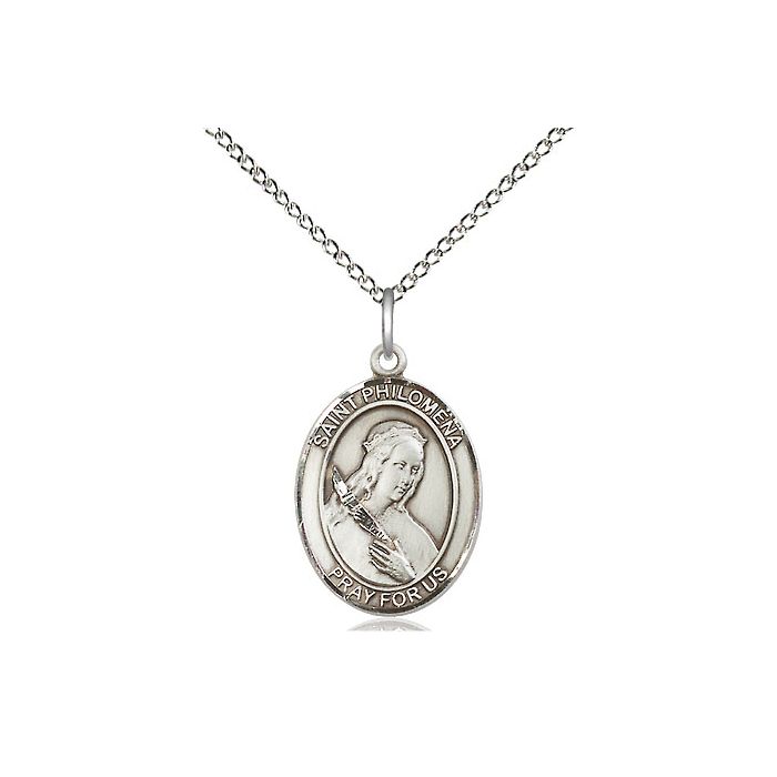 St. Philomena Medium Pendant
