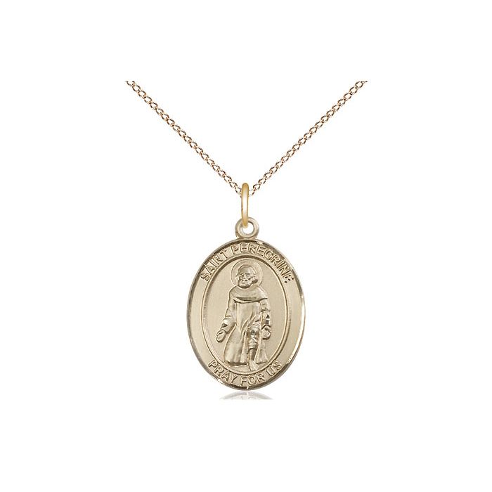 St. Peregrine Laziosi Medium Pendant