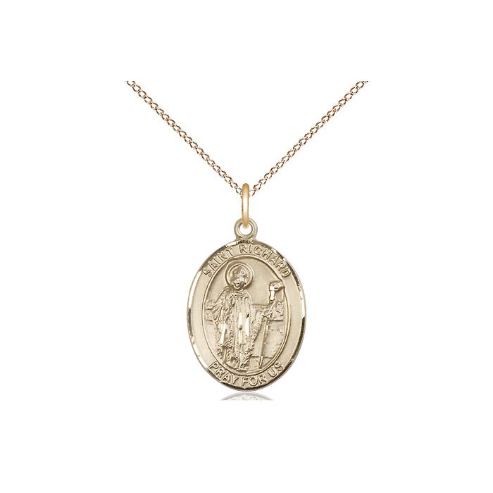 St. Richard Medium Pendant