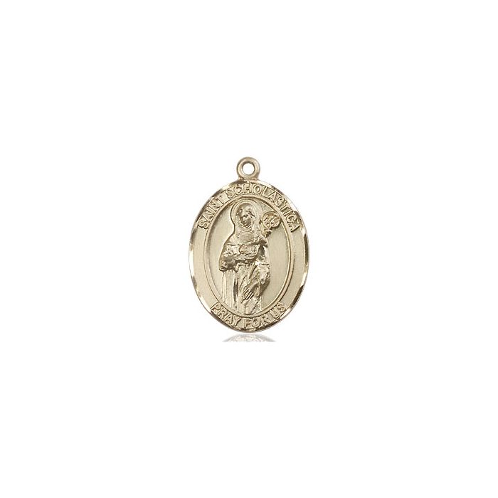St. Scholastica Medium Pendant