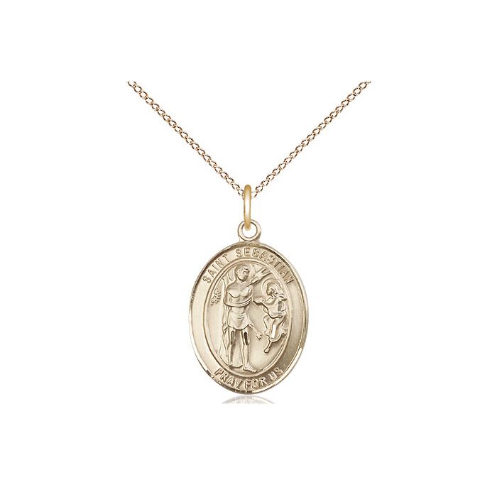 St. Sebastian Medium Pendant