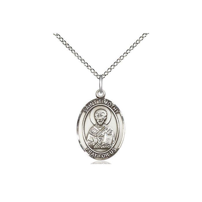 St. Timothy Medium Pendant