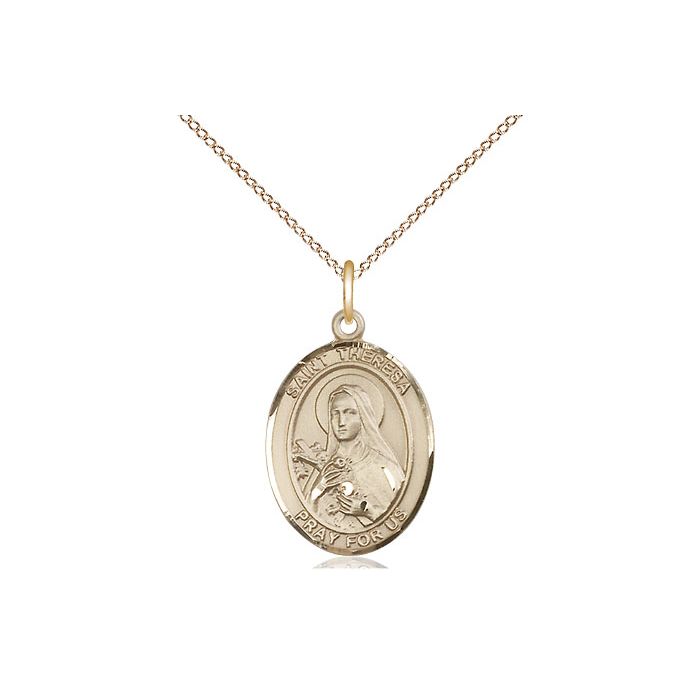 St. Theresa Medium Pendant