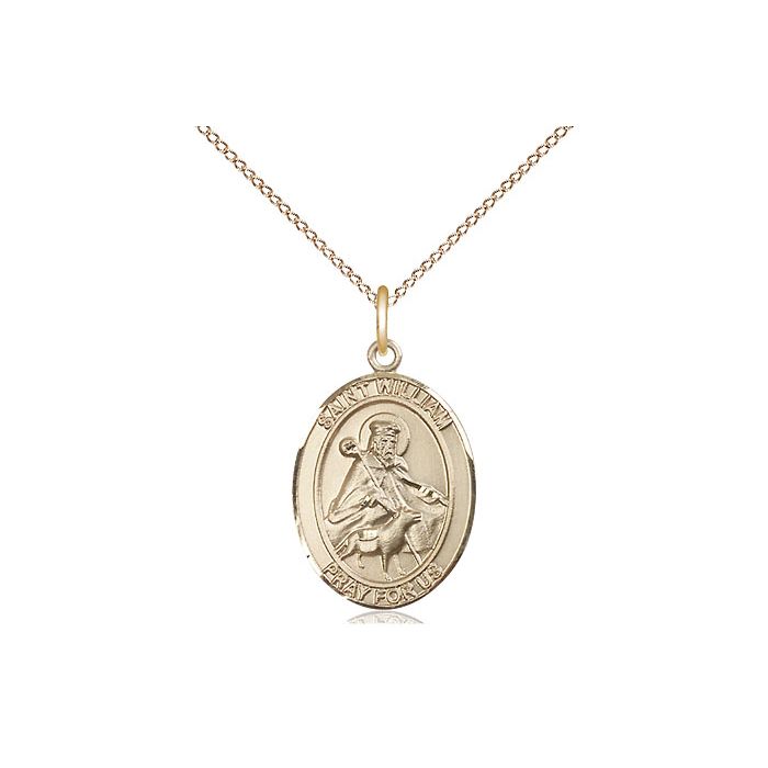 St. William of Rochester Medium Pendant