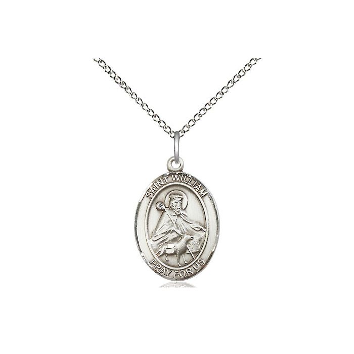 St. William of Rochester Medium Pendant