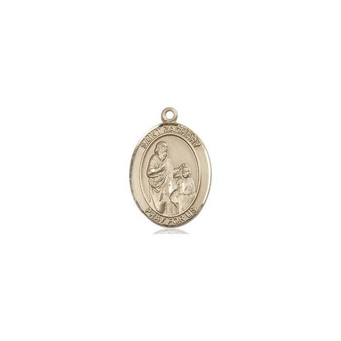 St. Zachary Medium Pendant