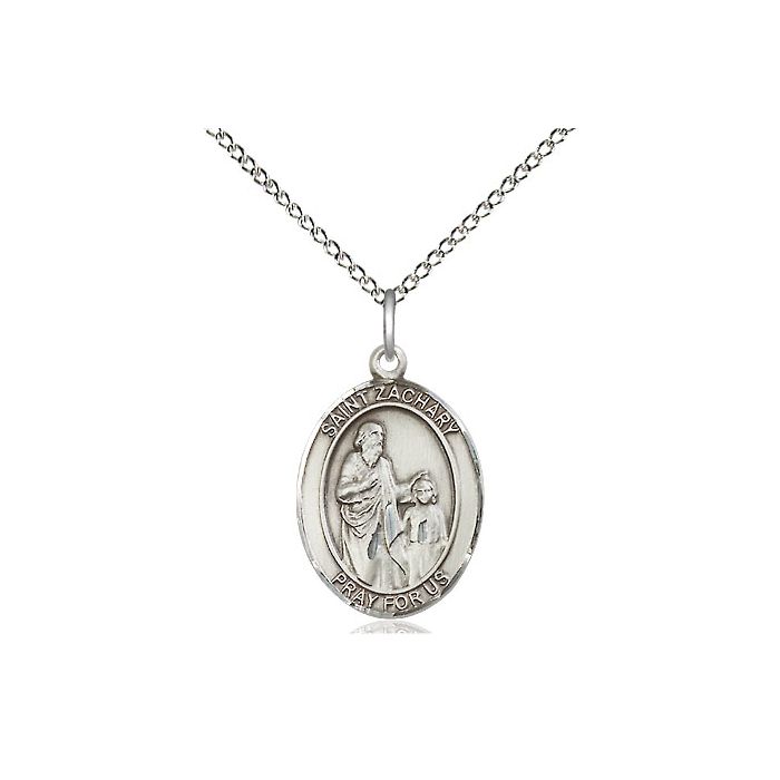 St. Zachary Medium Pendant