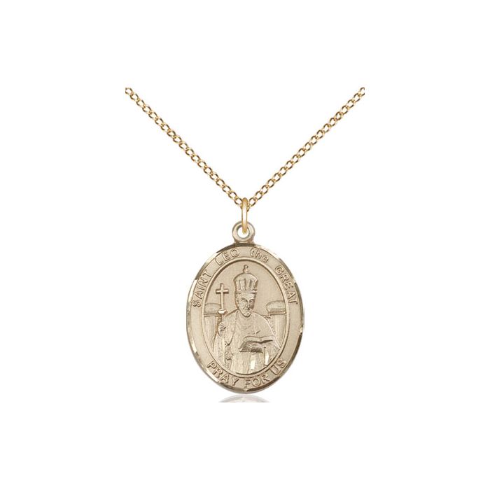 St. Leo the Great Medium Pendant