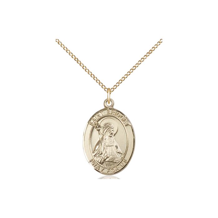St. Bridget of Sweden Medium Pendant