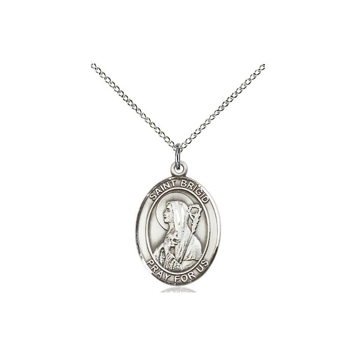 St. Brigid of Ireland Medium Pendant