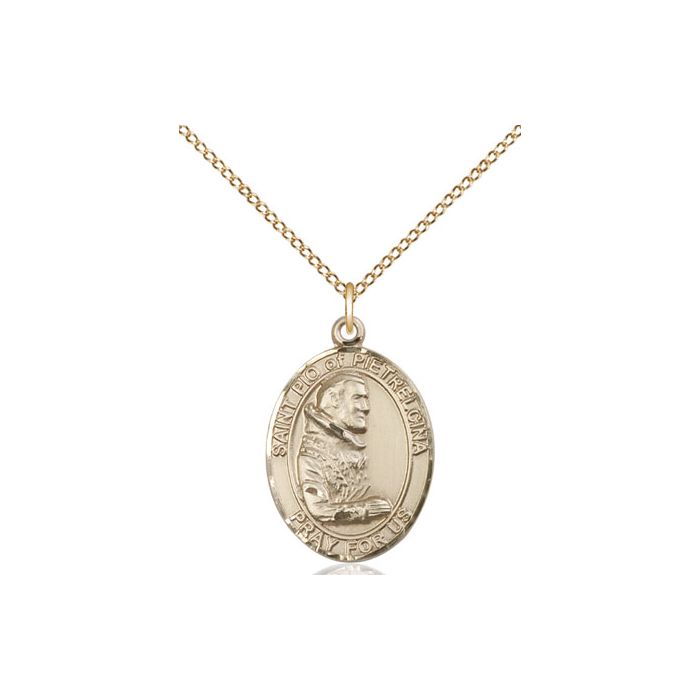St. Pio of Pietrelcina Medium Pendant