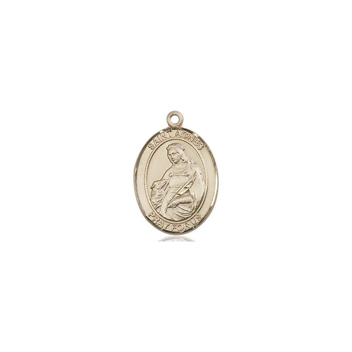 St. Agnes of Rome Medium Pendant
