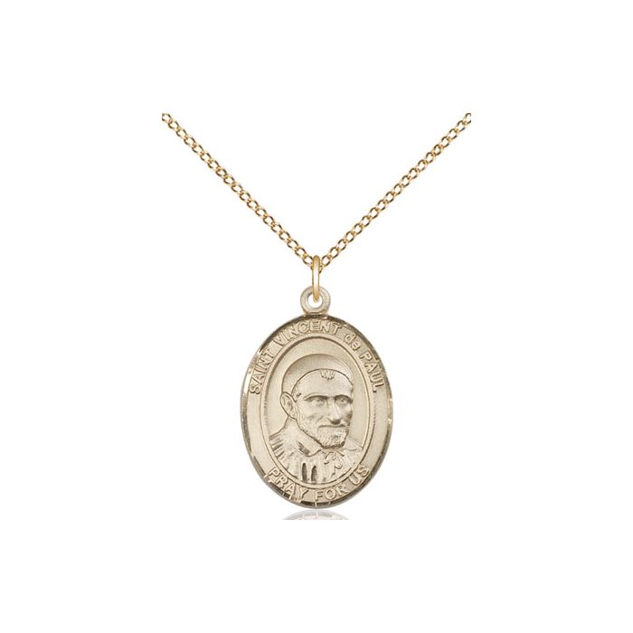 St. Vincent de Paul Medium Pendant