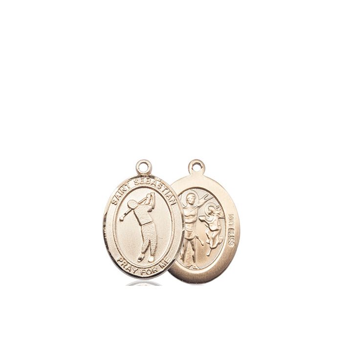 St. Sebastian-Golf Medium Pendant