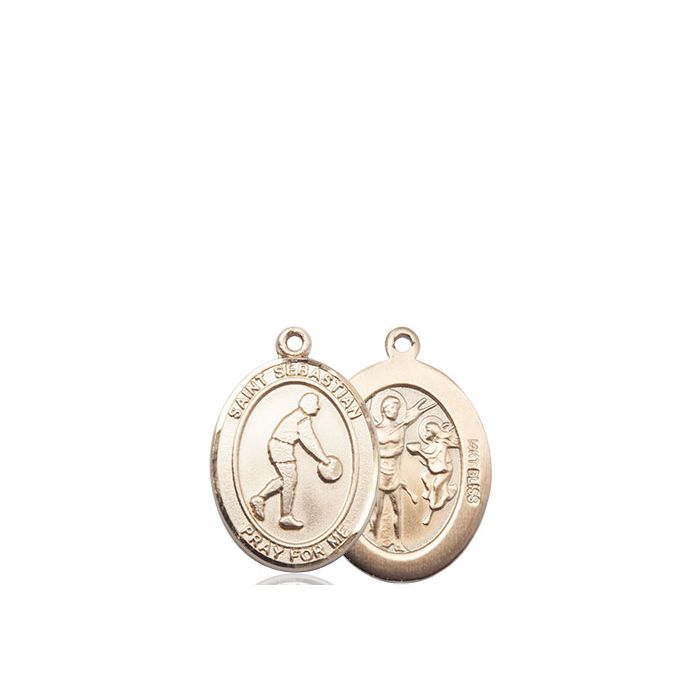 St. Sebastian-Basketball Medium Pendant