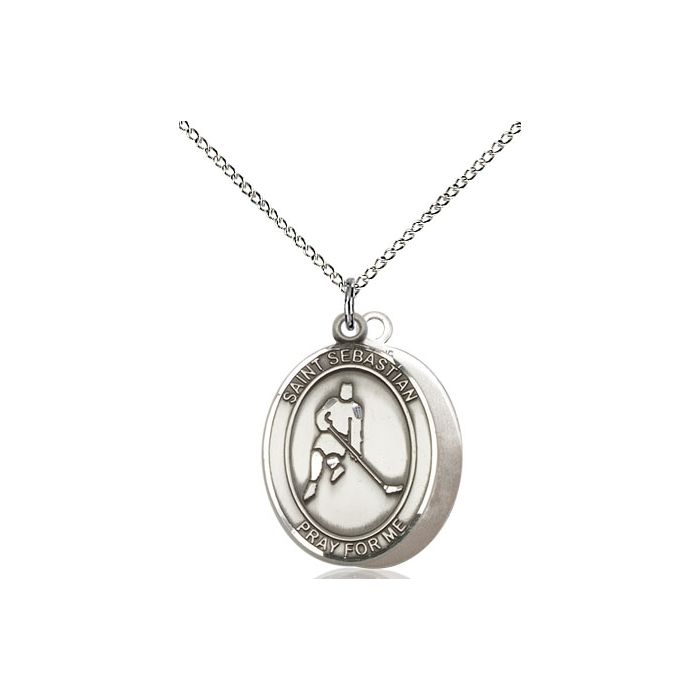 St. Sebastian-Ice Hockey Medium Pendant