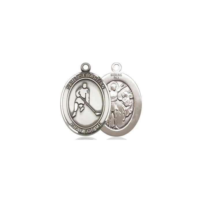 St. Sebastian-Ice Hockey Medium Pendant