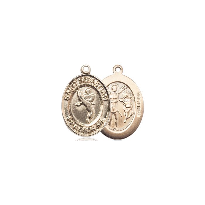 St. Sebastian-Martial Arts Medium Pendant