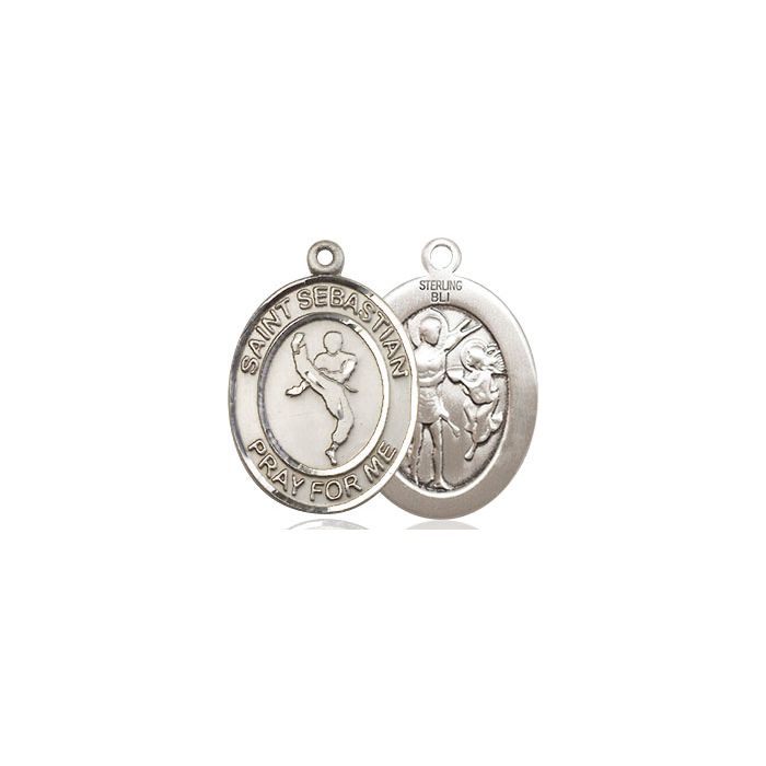 St. Sebastian-Martial Arts Medium Pendant