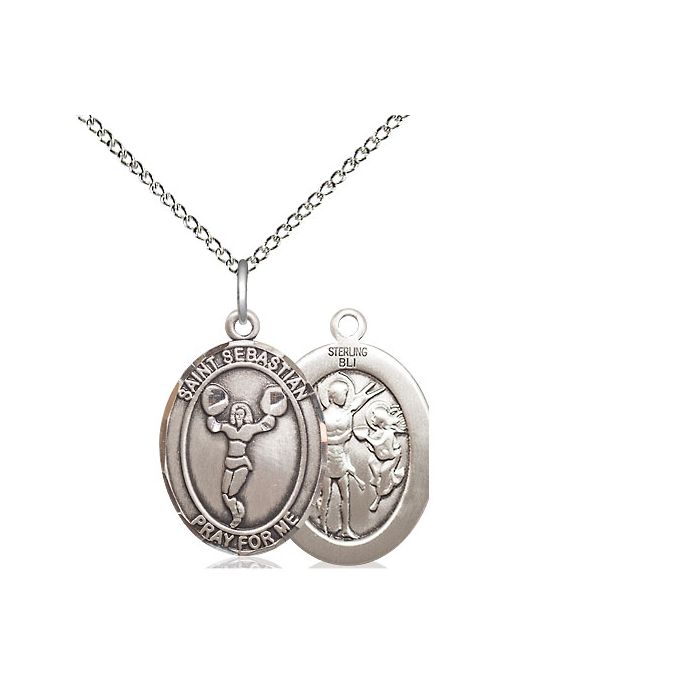 St. Sebastian-Cheerleading Medium Pendant