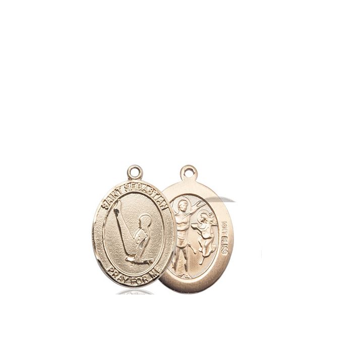St. Sebastian-Gymnastics Medium Pendant