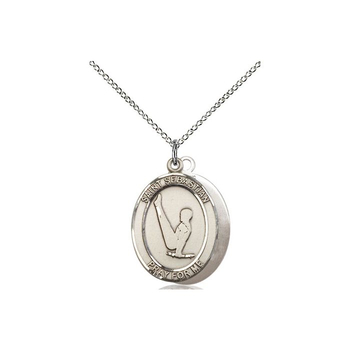 St. Sebastian-Gymnastics Medium Pendant