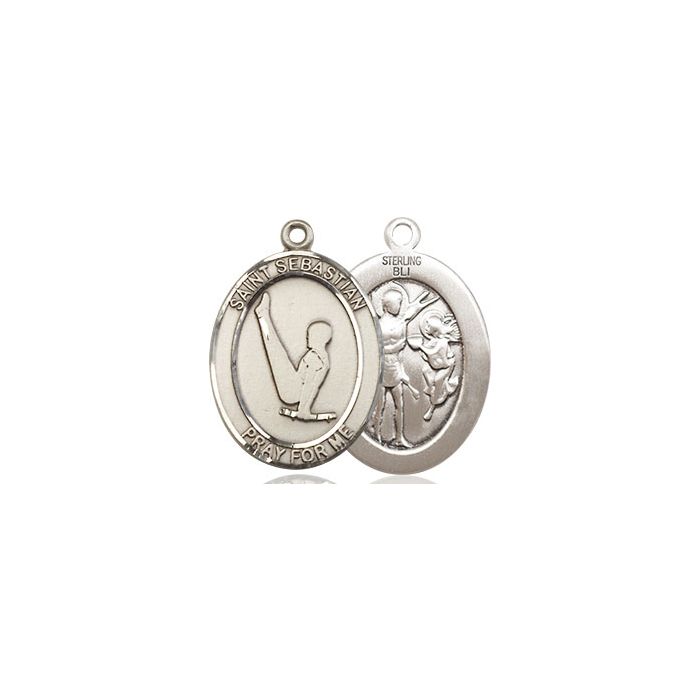 St. Sebastian-Gymnastics Medium Pendant