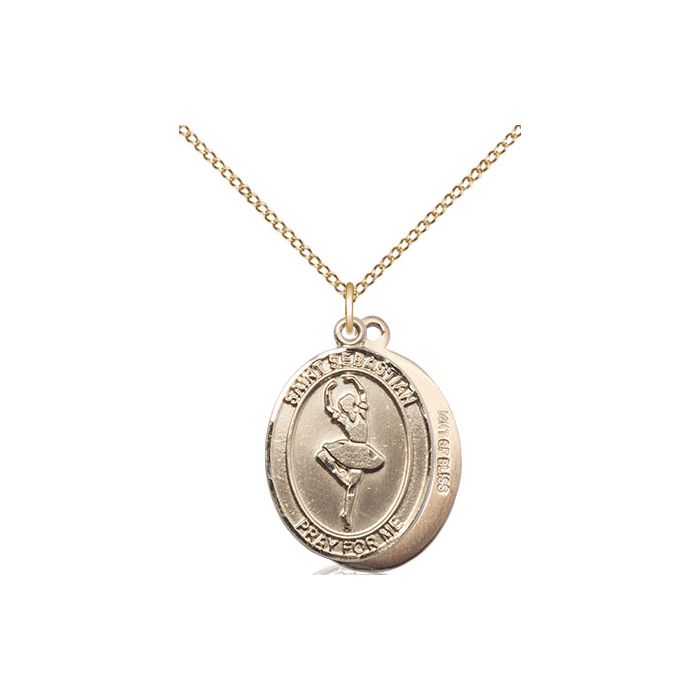 St. Sebastian-Dance Medium Pendant