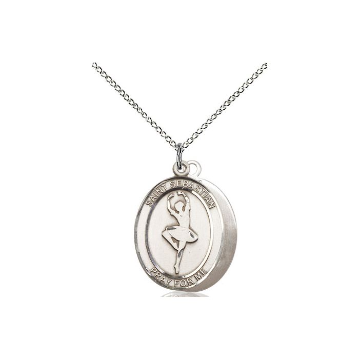 St. Sebastian-Dance Medium Pendant