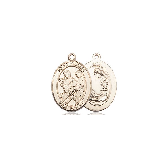 St. Cecilia - Marching Band Medium Pendant